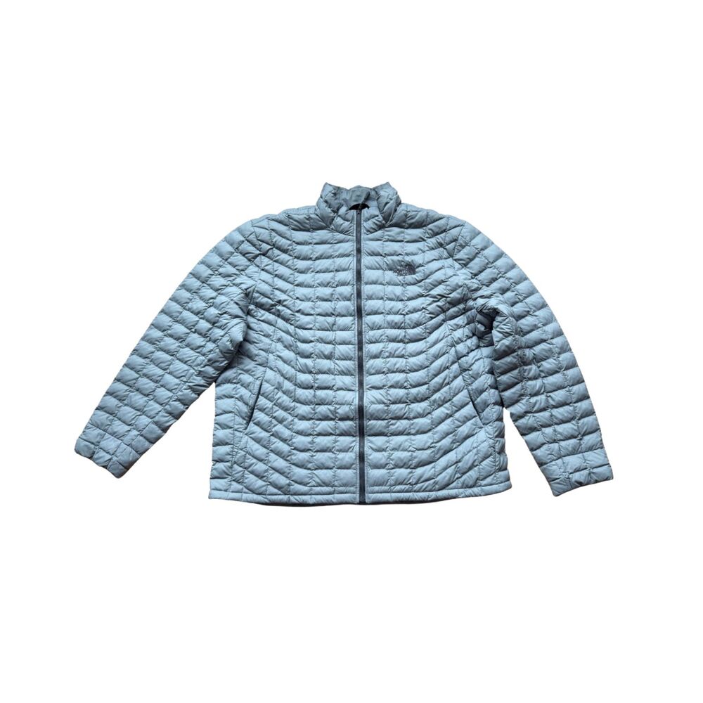 The North Face Mid Gray Men's Thermoball Trekker Jacket Size 2XL XXL Puffer